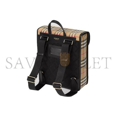 BURBERRY PLAID NYLON BACKPACK 8037127 (29*25*9cm)